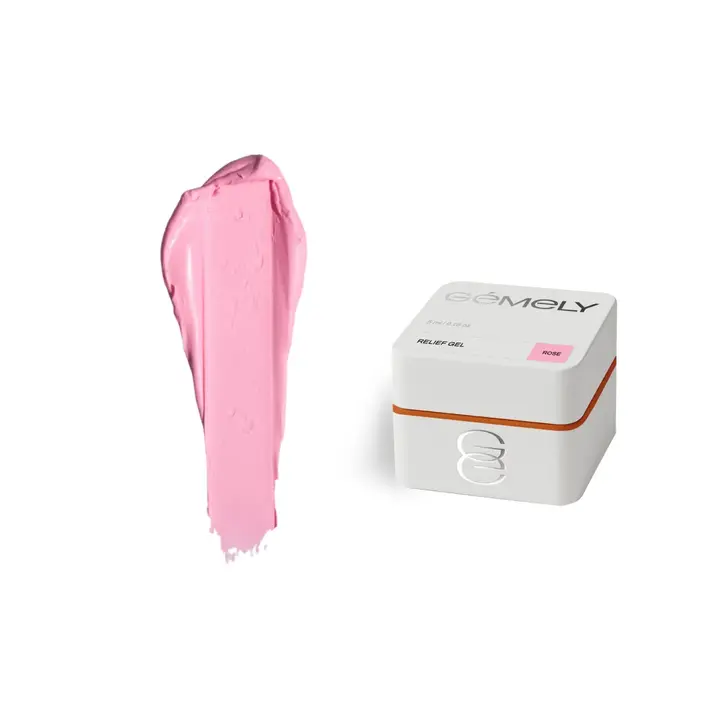 GÉMELY (ex GA&MA). Relief gel, rose, 5 g, рельєф гель, трояндовий #1
