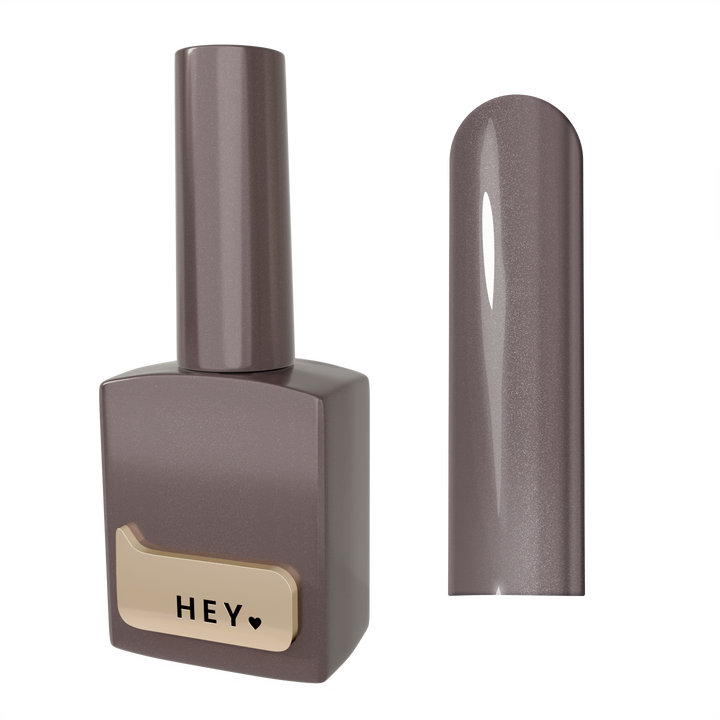 HEYLOVE. Cat's Eye Gel Polish, Devon, 15 ml, гель-лак "Котяче око", сіро-ліловий #1