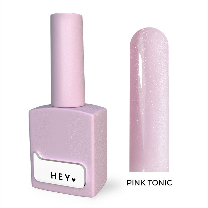 HEYLOVE. Tint base, PINK TONIC, 15 ml, відтіночна база з шимером #1
