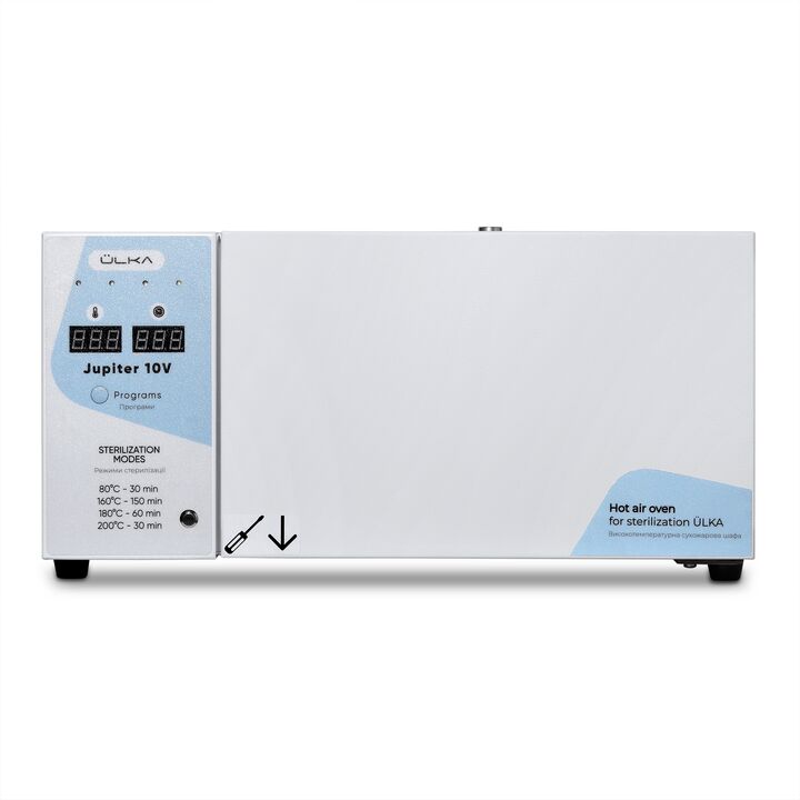 Ülka. Dry-Heat Sterilizer "Jupiter 10V ". Сухожарова шафа для стерилізації (під замовлення) #2