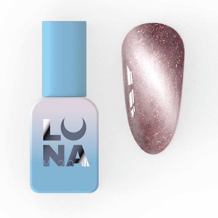 LUNAmoon. "Magnetic Cat Eye" Gel Polish #1, 8 ml, гель-лак «Котяче око» #1