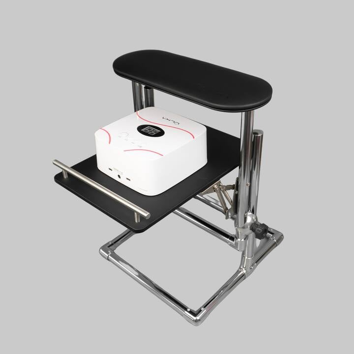 Ülka. Stand for pedicure vacuum cleaner "BALANCE", Black. Підставка для педикюру, чорна #7