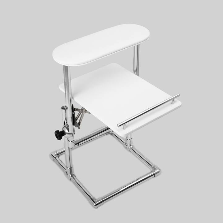 Ülka. Stand for pedicure vacuum cleaner "BALANCE", White. Підставка для педикюру, біла #3