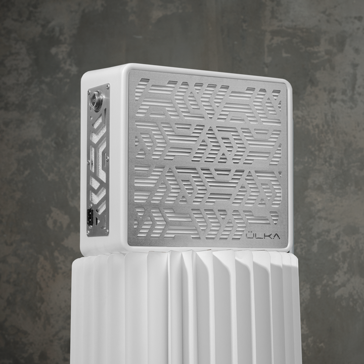 Desktop Nail dust Collector "Ülka Premium White", Витяжка настільна, біла #10