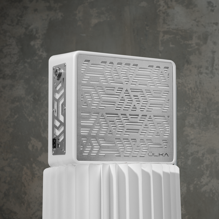 Built-in Nail dust Collector "Ülka Premium White", Витяжка вбудована, біла #5