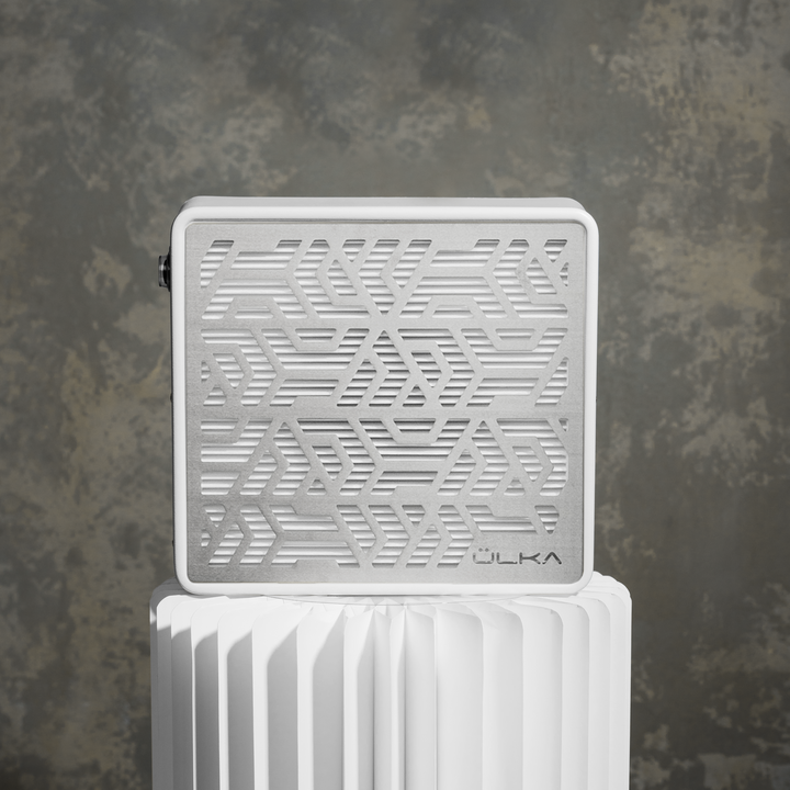Built-in Nail dust Collector "Ülka Premium White", Витяжка вбудована, біла #6