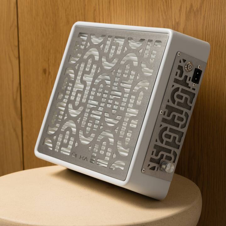 ÜLKA. Desktop Nail dust Collector "Prime", white. Витяжка настільна, Prime, біла #8