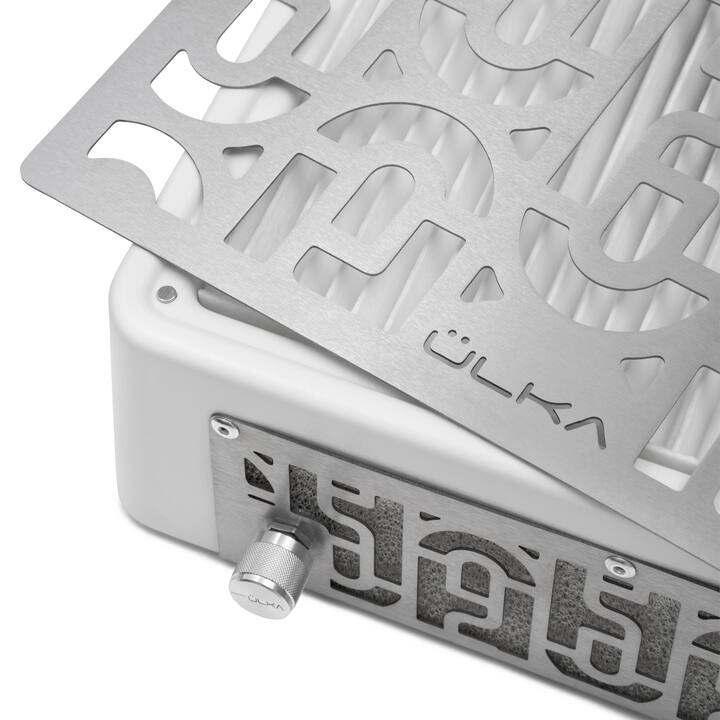 ÜLKA. Desktop Nail dust Collector "Prime", white. Витяжка настільна, Prime, біла #2