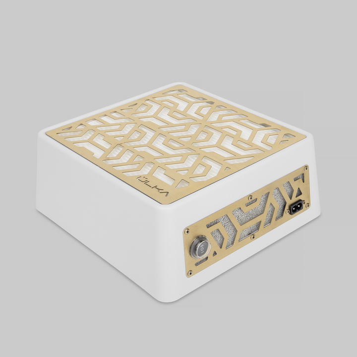 Ülka. Ventilation grille for nail dust collector Premium, Gold. Решітка для манікюрної вбудованої витяжки, золота #4