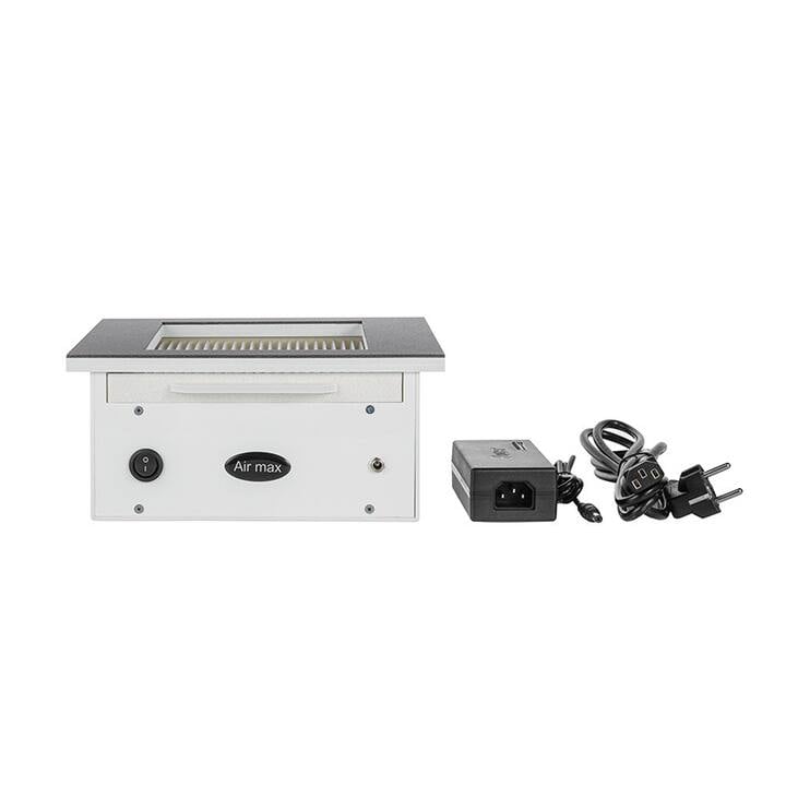 NEW Built-in Nail dust Collector 110 V "Air Max VF12 Plus", Витяжка вбудована 110 В, з регулятором потужності, решітка "сіра сталь", двигун Корея (під замовлення) #4