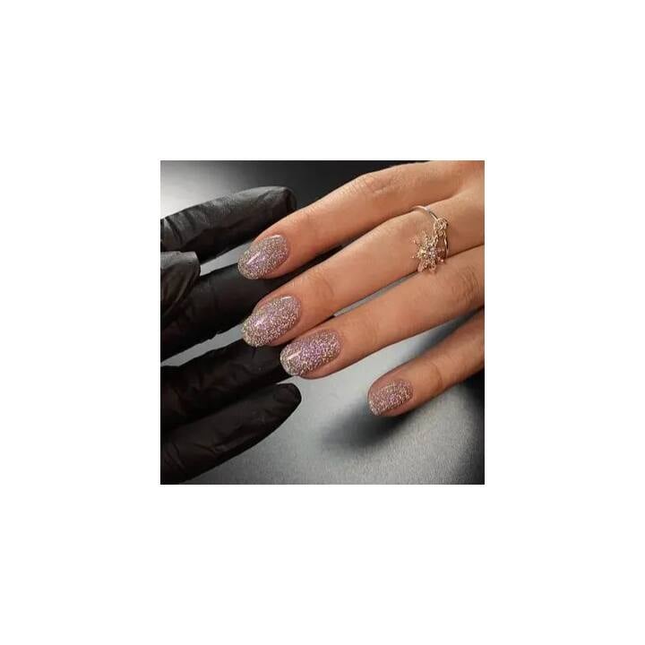 DISCOUNT / GA&MA. Disco Gel, Star Night, 15 ml, reflective gel — Discount, NAILSMADE