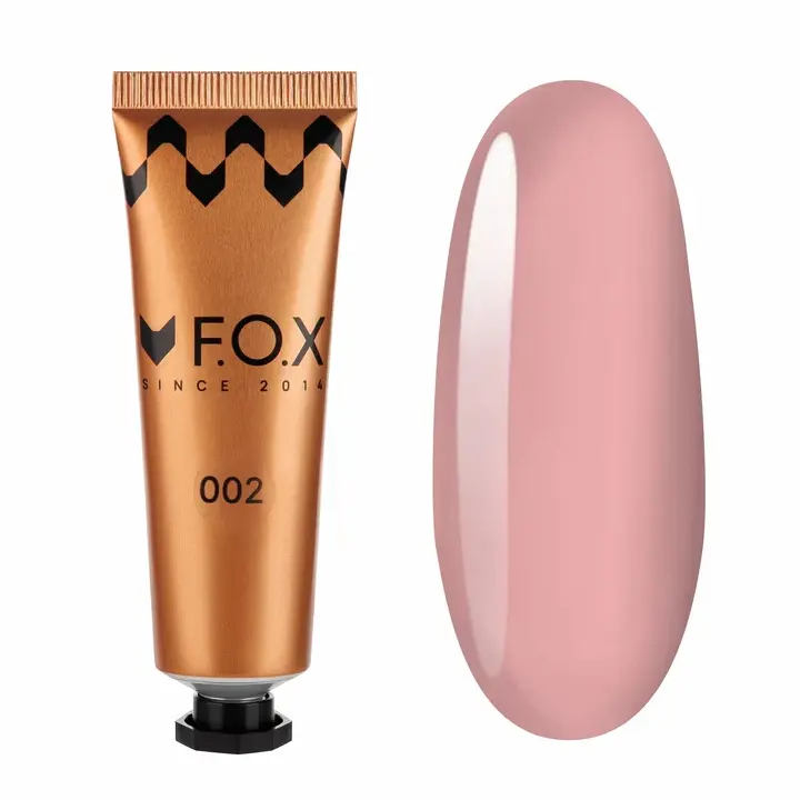 F.O.X. Poly gel Nano, #002, 30 ml. Надміцний полігель для моделювання #1