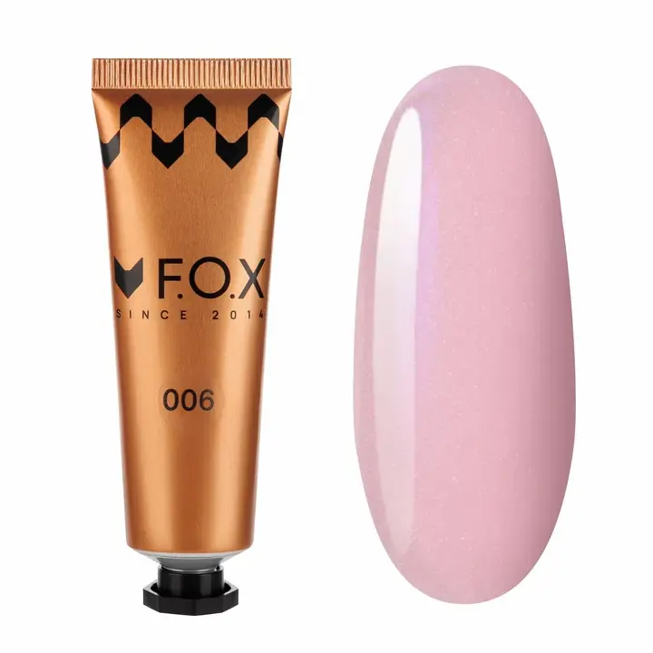 F.O.X. Poly gel Nano, #006, 30 ml. Надміцний полігель для моделювання #1