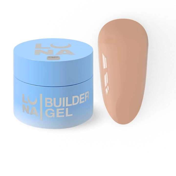 УЦІНКА / LUNAmoon. Premium Builder Gel #18 Milk chocolate, 30 ml, гель моделюючий, молочний шоколад #2