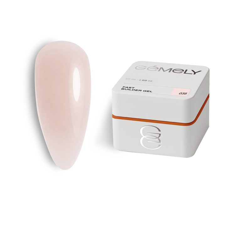 GÉMELY (ex GA&MA). Fast builder gel #035, 50 ml, твердий рідкий гель #1