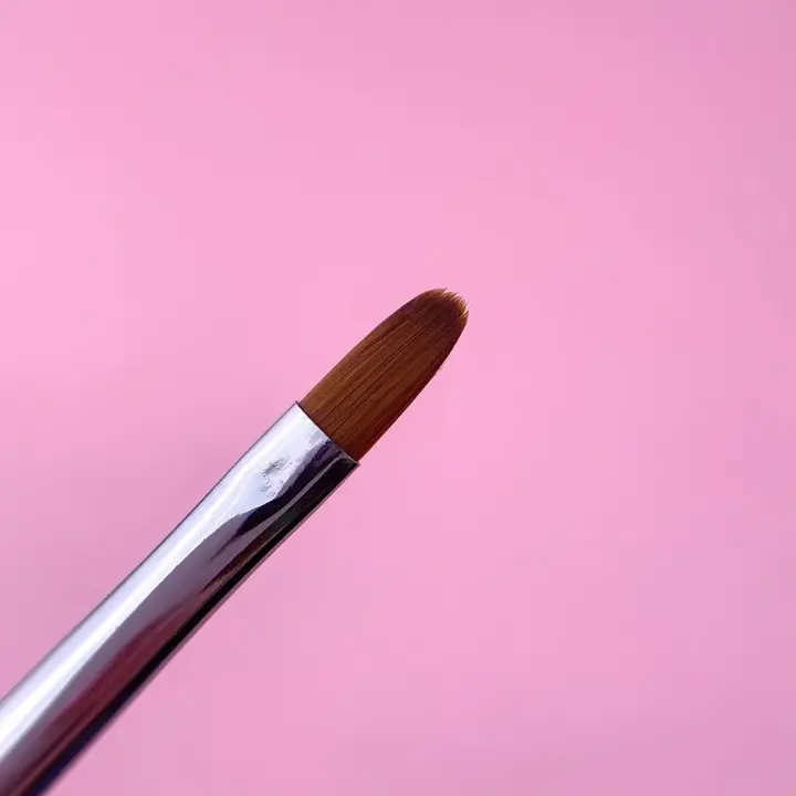 LUNAmoon. Brush, 11 mm. Pincel de doble cara, cerdas naturales, para gel / base, para pintar. #3