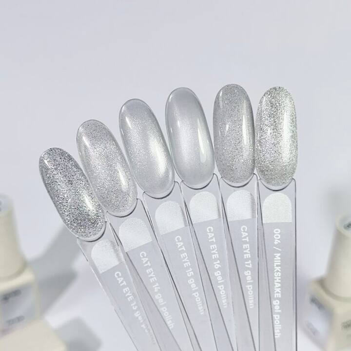 NOTD. Gel Polish "Cat eye" #14, 6 ml, гель-лак "кошачий глаз" на прозрачной основе — NAILS OF THE DAY (NOTD), NAILSMADE