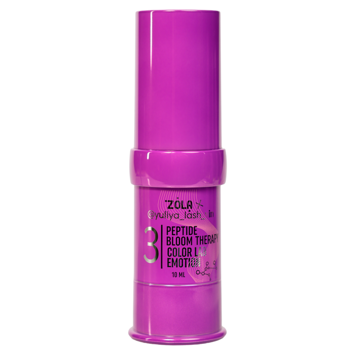 ZOLA x Yuliya Lash Vin. PEPTIDE BLOOM THERAPY "COLOR LAB EMOTION" #03, 10 ml. Склад для ламінуванн #1