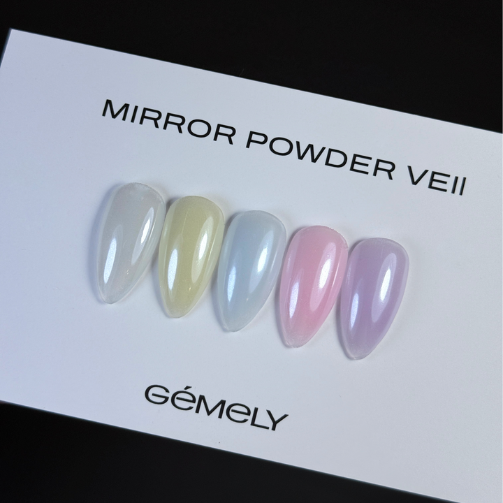 GÉMELY (ex GA&MA). Mirror Powder Veil, 0.3 g, Втирка прозора дзеркальна #4