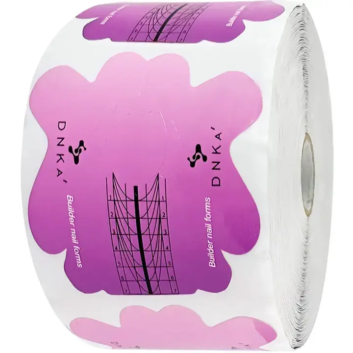 DNKa’. Paper Builder nail forms, SHORT, 500 pcs, Papier-Unterformen, kurz, 500 Stück #1