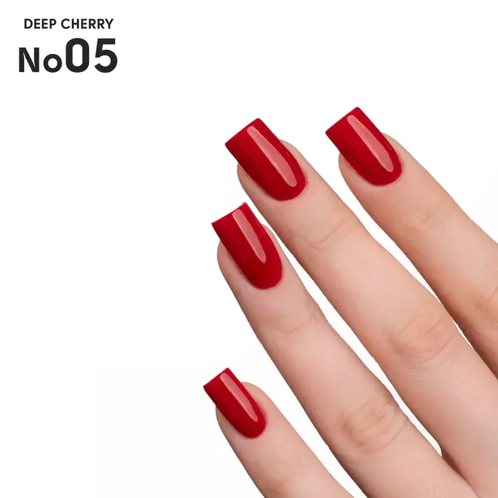 SHELLY. Gel Polish #05, Deep Cherry, 12 ml. Gel polish #3