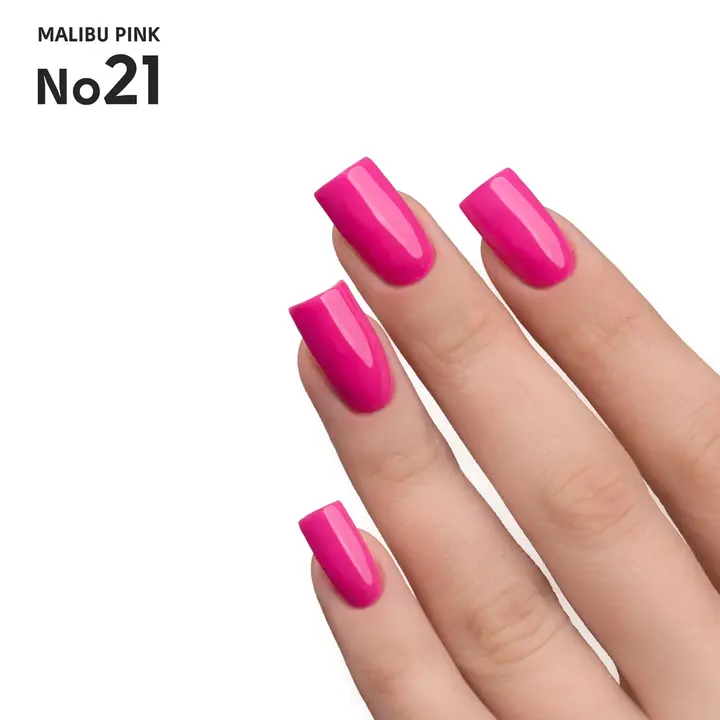 SHELLY. Gel Polish #21, Malibu Pink, 12 ml. Гель лак #3