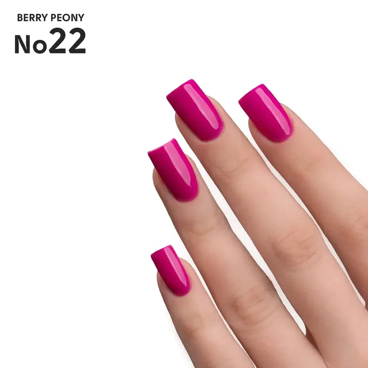 SHELLY. Gel Polish #22, Berry Peony, 12 ml. Гель лак #3