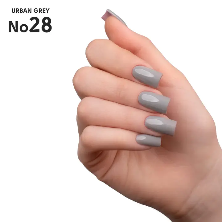 SHELLY. Gel Polish #28, Urban Grey, 12 ml. Гель лак #3