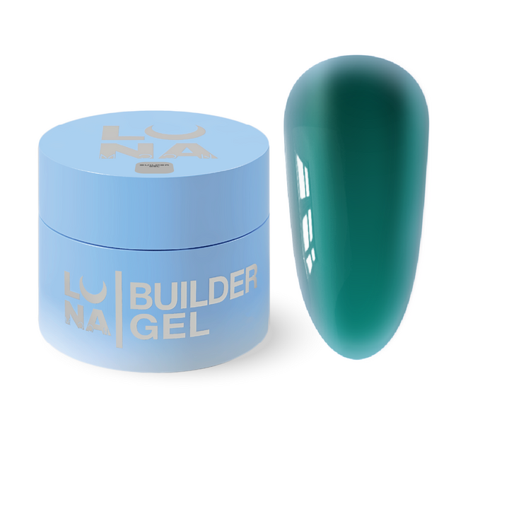 LUNAmoon. Glass Gel #02, 15 ml. Вітражний гель для нарощування #1