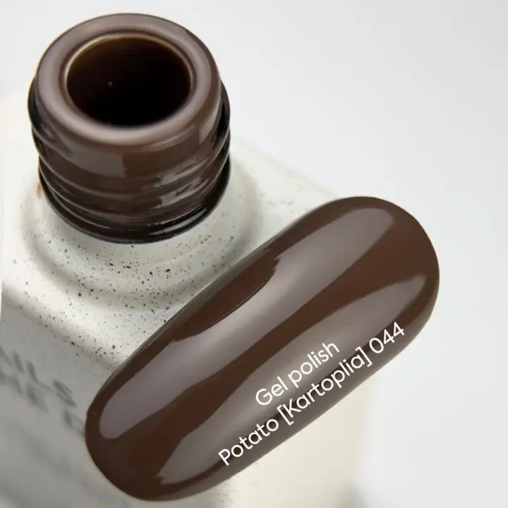 NOTD. Gel Polish Potato #044, 10 ml, gel polish marrón patata #4
