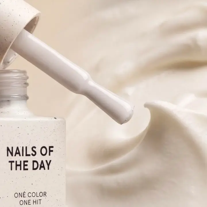 NOTD. Gel Polish Sour Cream #007, 10 ml, gel polish cremoso lácteo #5