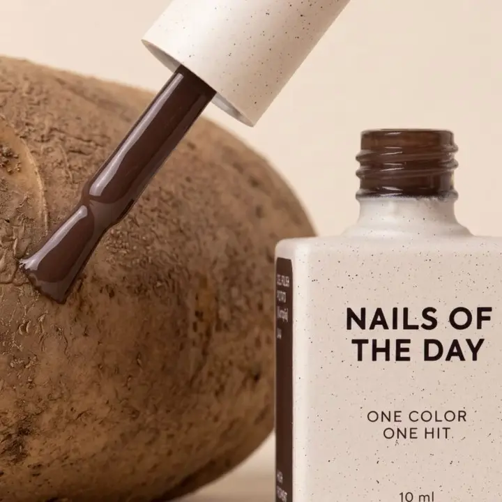 NOTD. Gel Polish Potato #044, 10 ml, gel polish marrón patata #5