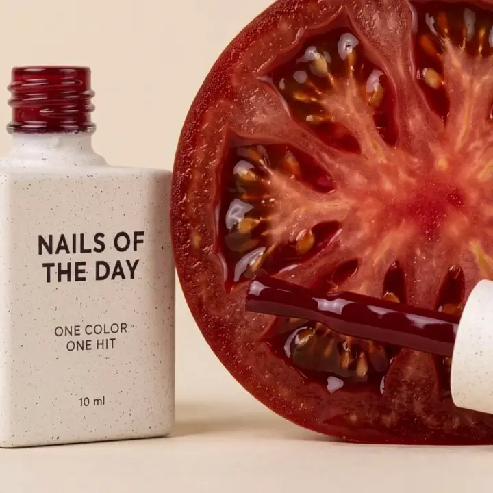 NOTD. Gel Polish Tomato #130, 10 ml, gel polish rojo tomate #5