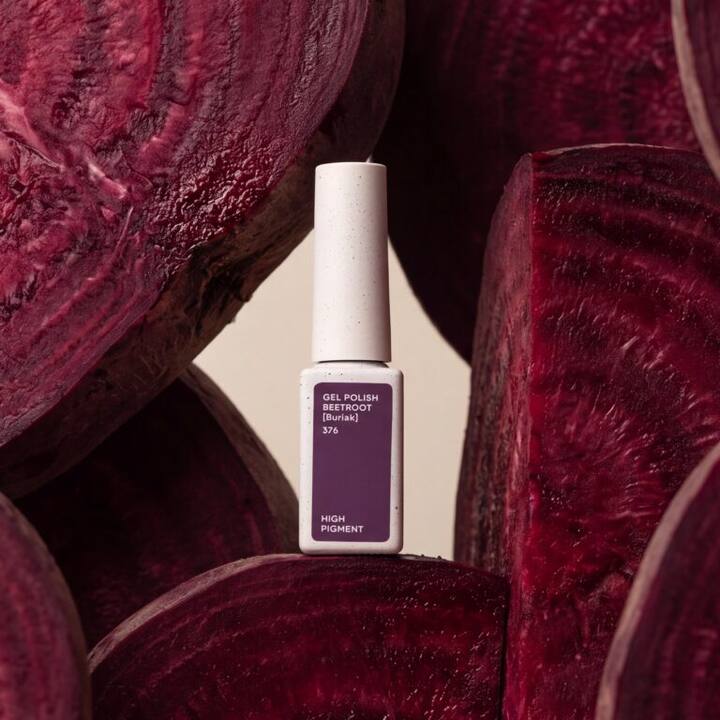 NOTD. Gel Polish Beetroot #376, 10 ml, gel polish violeta remolacha #5