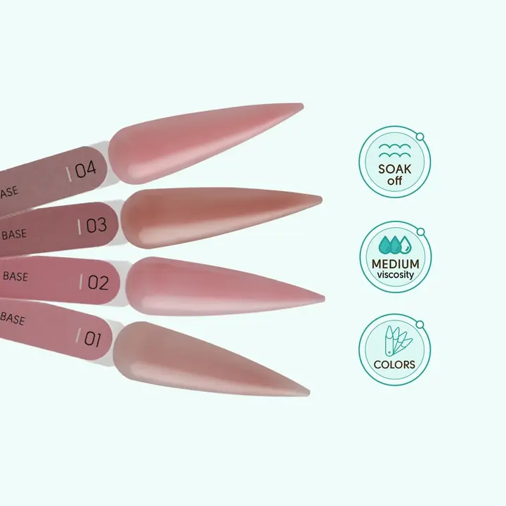 SHELLY. Nude Base #04, 12 ml. Base camouflage #3