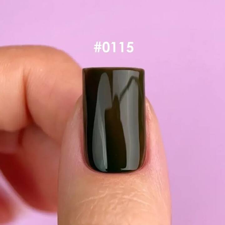 DNKa’ Gel Polish Cindy #0115, 7 ml, глибокий пляшково-зелений — DNKa’ Professional, NAILSMADE