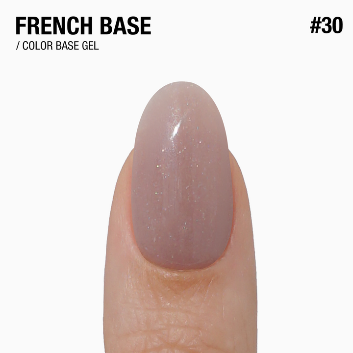 ADORE. French Base, №30, Selflove, 15 ml. Камуфлююча база, пильна троянда з шимером — Adore Professional, NAILSMADE