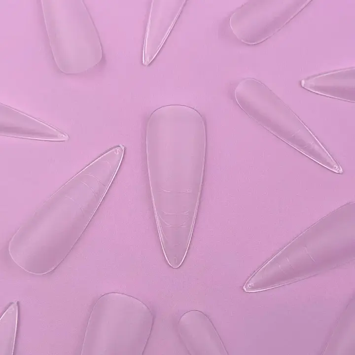 LUNAmoon. Gel Tips, Stiletto MEDIUM, 240 шт, гелеві тіпси, стилет MEDIUM — LUNAmoon Допоміжні матеріали / Інструмент Additional materials / Tools, NAILSMADE