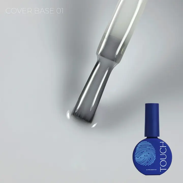 TOUCH, Cover Base, #01, 13 ml — TOUCH, NAILSMADE