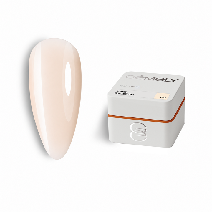 GÉMELY (ex GA&MA). Power builder gel #041, 15 ml, твердий гель — Ga&Ma, NAILSMADE