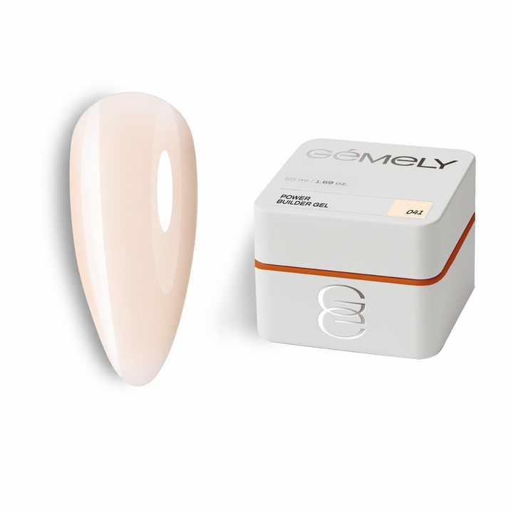 GÉMELY (ex GA&MA). Power builder gel #041, 50 ml, твердий гель — Ga&Ma, NAILSMADE