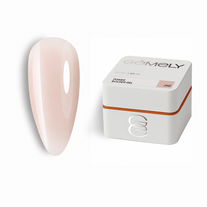 GÉMELY (ex GA&MA). Power builder gel #042, 50 ml, твердий гель — Ga&Ma, NAILSMADE