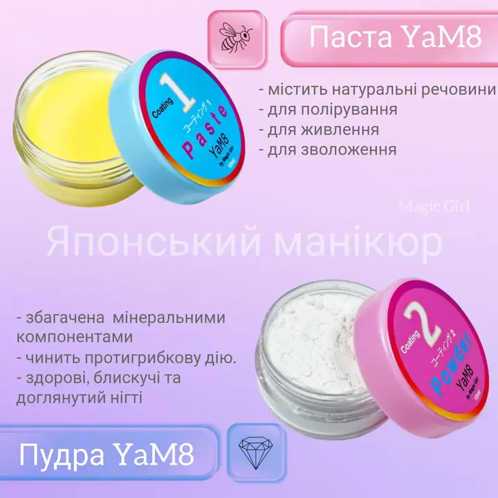 F.O.X. Keratin System for natural nails. Kit "Sistema alla cheratina per unghie naturali" [CLONE] — Magic Girl, NAILSMADE