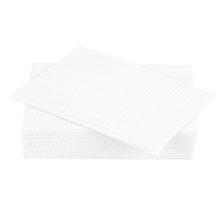Disposable nail mats. Килимки для манікюру, двошарові, 50 шт, Білий — Tutti i brand, NAILSMADE