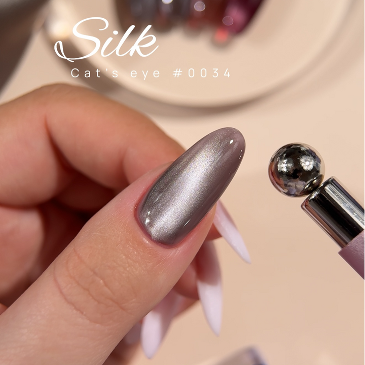 DNKa’. Gel Polish Cat`s Eye, Silk, #0034, 7 ml, гель-лак "Котяче око" — DNKa, NAILSMADE