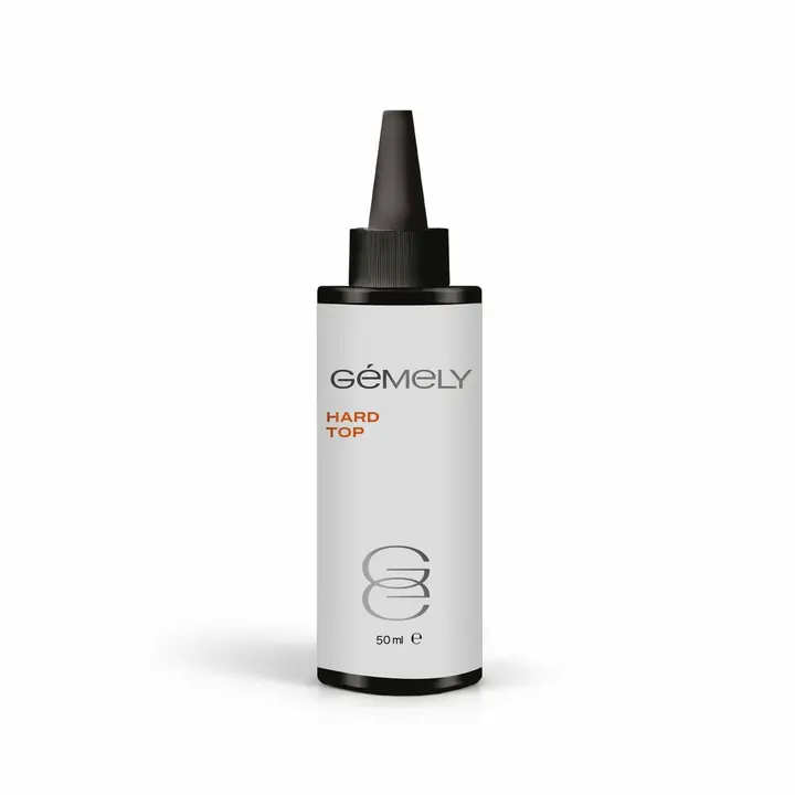 GA&MA. Hard Top coat, no UV, 50 ml, Top Hard, bez warstwy lepkiej, bez filtrów UV — GÉMELY (ex GA&MA), NAILSMADE