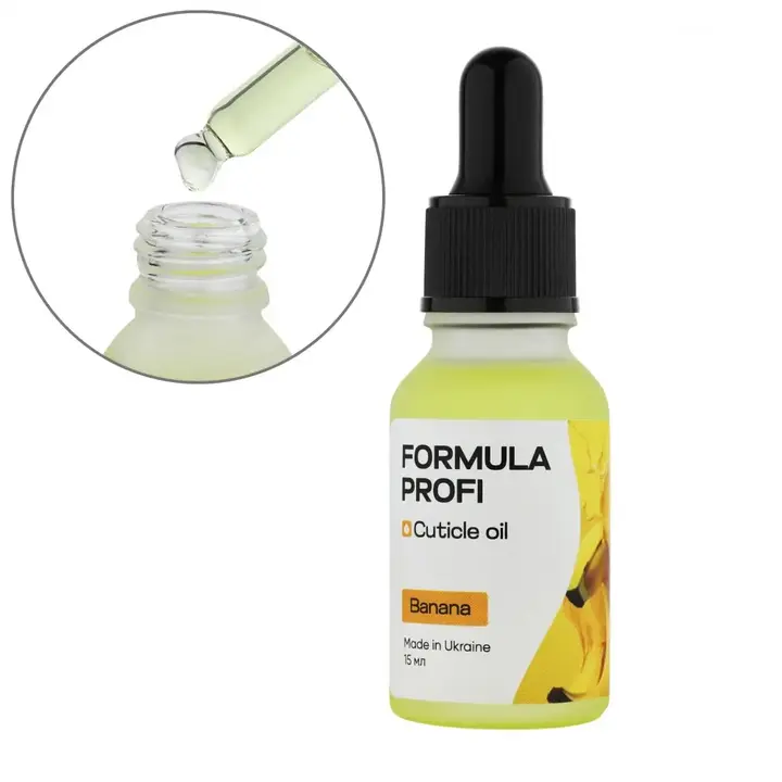 Formula Profi. Олія для кутикули з ароматом банану, 15 ml — Formula Profi, NAILSMADE