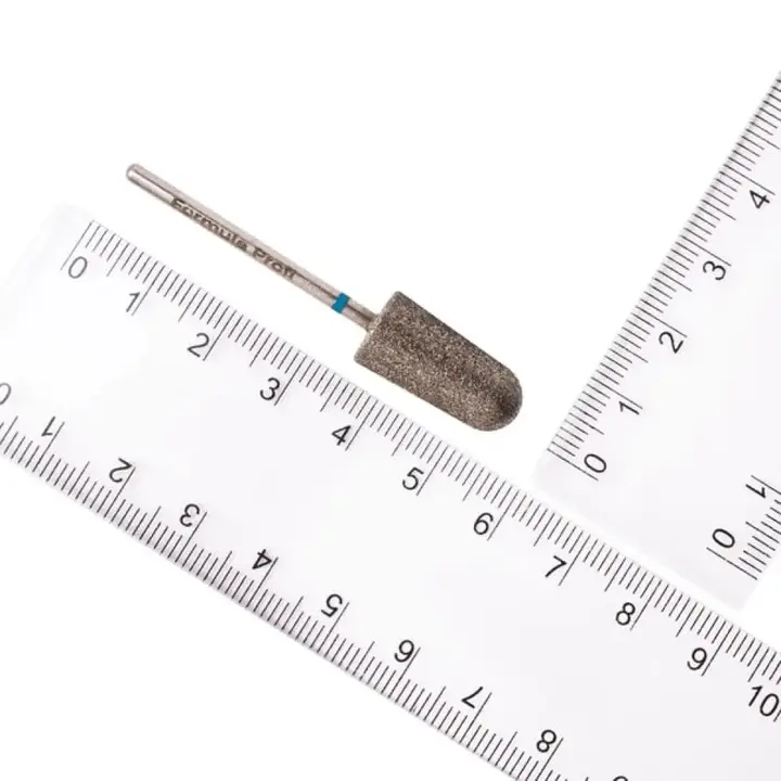 Formula Profi. Фреза алмазна PODO 02, "КОНУС ЗАОКРУГЛЕНИЙ" синя, Ø 9 mm — Formula Profi, NAILSMADE