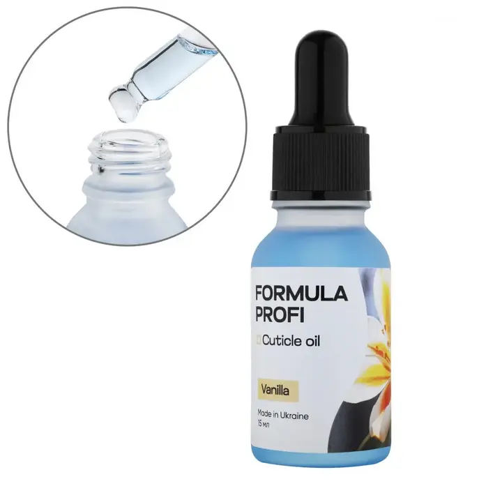 Formula Profi. Олія для кутикули з ароматом ванілі, 15 ml — Formula Profi, NAILSMADE