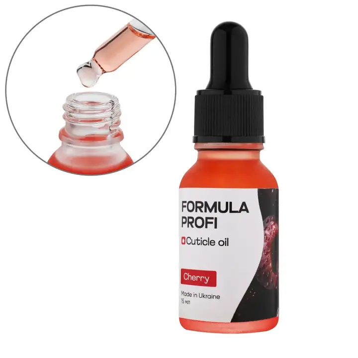 Formula Profi. Олія для кутикули з ароматом вишні, 15 ml — Formula Profi, NAILSMADE